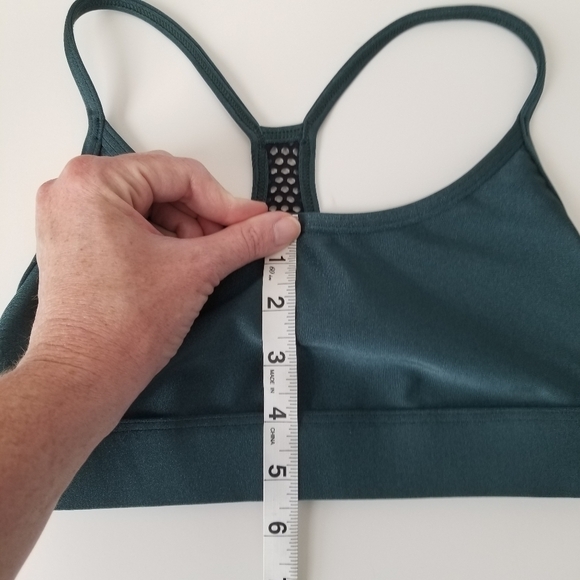 NWOT Koral Lucent Infinity Racerback Sports Bra Green Size XS - Picture 2 of 9